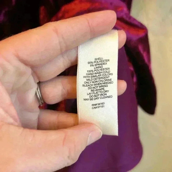 Eliza J crushed velvet bell sleeve Whimsigoth shift dress  6 Fairycore romantic - Picture 6 of 9